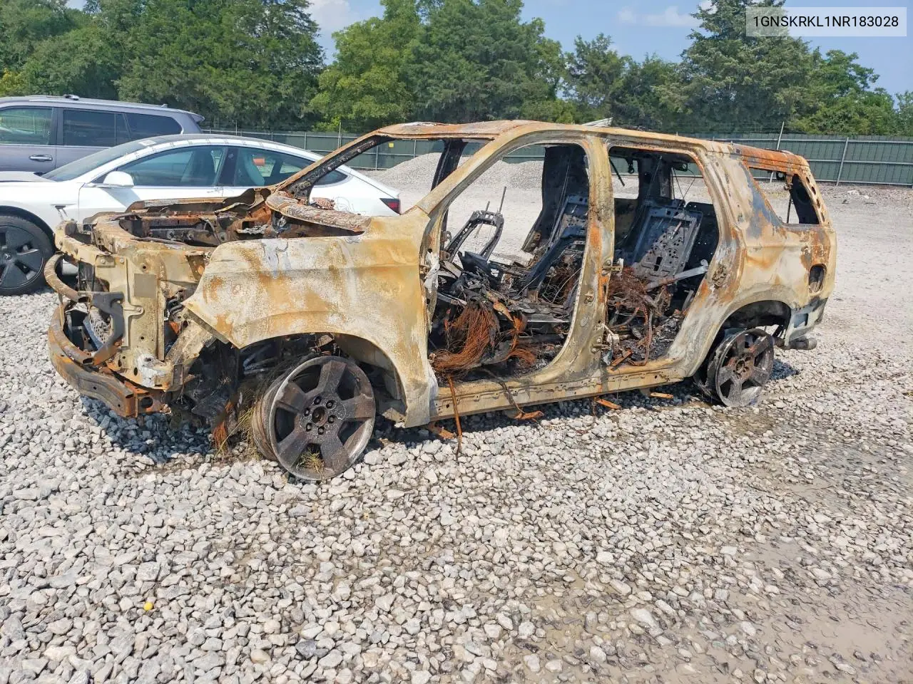 CHEVROLET TAHOE 2022, VIN 1GNSKRKL1NR183028