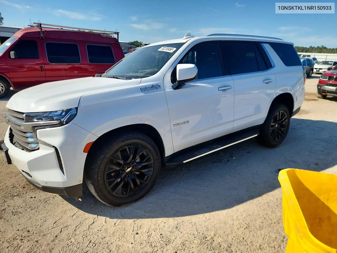 CHEVROLET TAHOE 2022, VIN 1GNSKTKL1NR150933