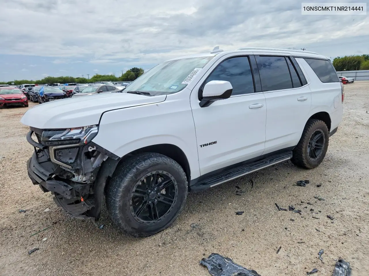 CHEVROLET TAHOE 2022, VIN 1GNSCMKT1NR214441