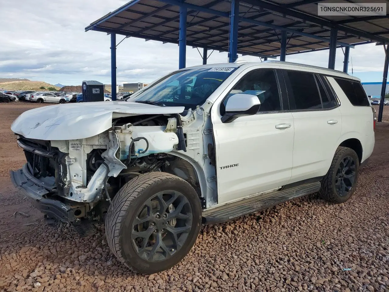 CHEVROLET TAHOE 2022, VIN 1GNSCNKD0NR325691