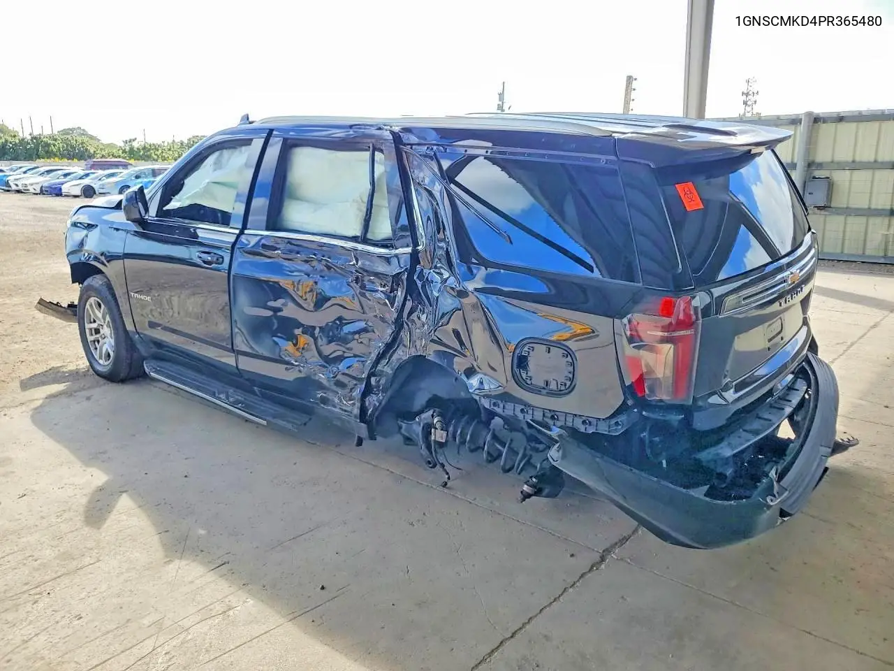 2023 CHEVROLET TAHOE VIN 1GNSCMKD4PR365480 — фото 2