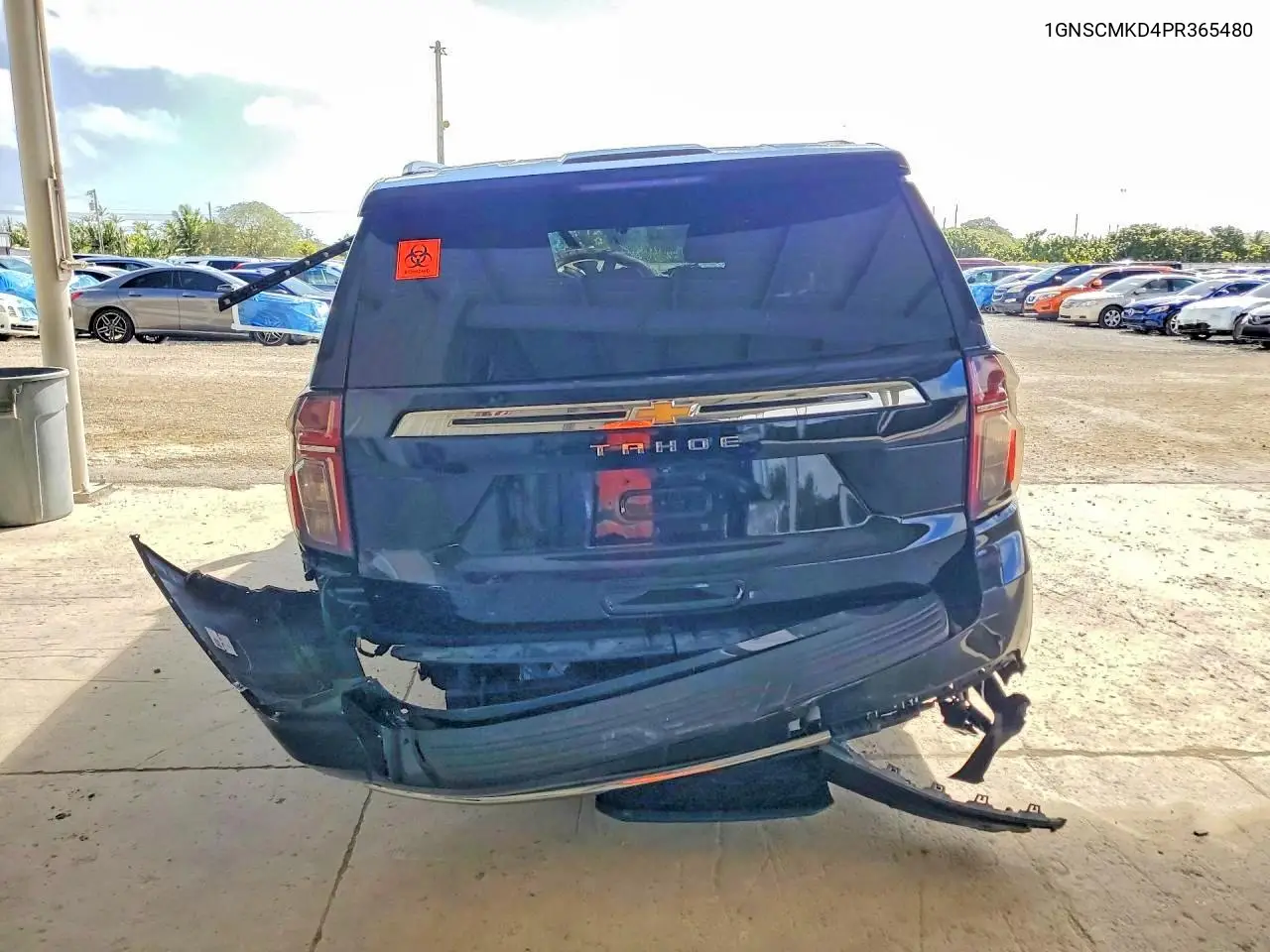 2023 CHEVROLET TAHOE VIN 1GNSCMKD4PR365480 — фото 5