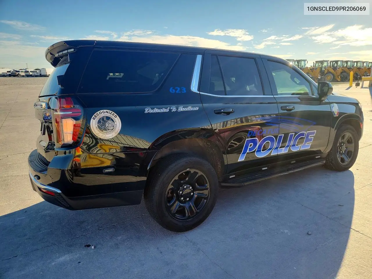 2023 CHEVROLET TAHOE VIN 1GNSCLED9PR206069 — фото 3