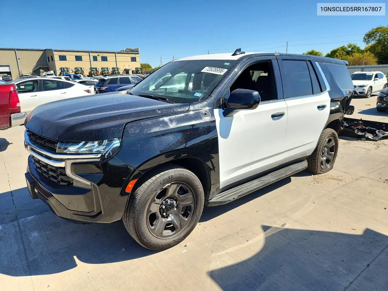 CHEVROLET TAHOE 2024, VIN 1GNSCLED5RR167807