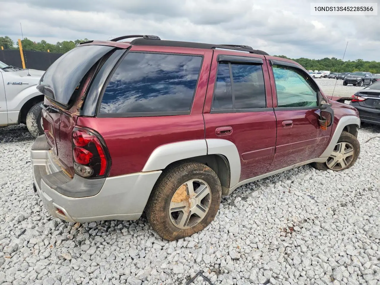 2005 CHEVROLET TRAILBLAZER VIN 1GNDS13S452285366 — фото 3