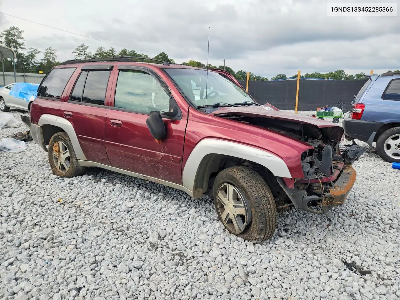 2005 CHEVROLET TRAILBLAZER VIN 1GNDS13S452285366 — фото 4