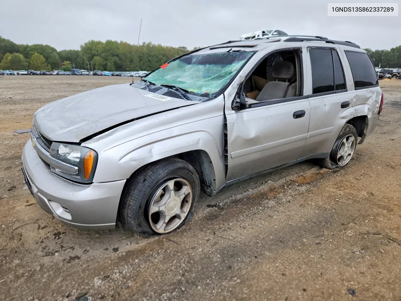 CHEVROLET TRAILBLAZER 2006, VIN 1GNDS13S862337289