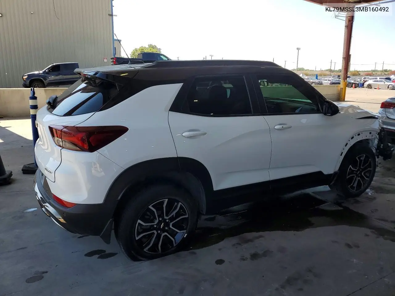 2021 CHEVROLET TRAILBLAZER VIN KL79MSSL3MB160492 — фото 3