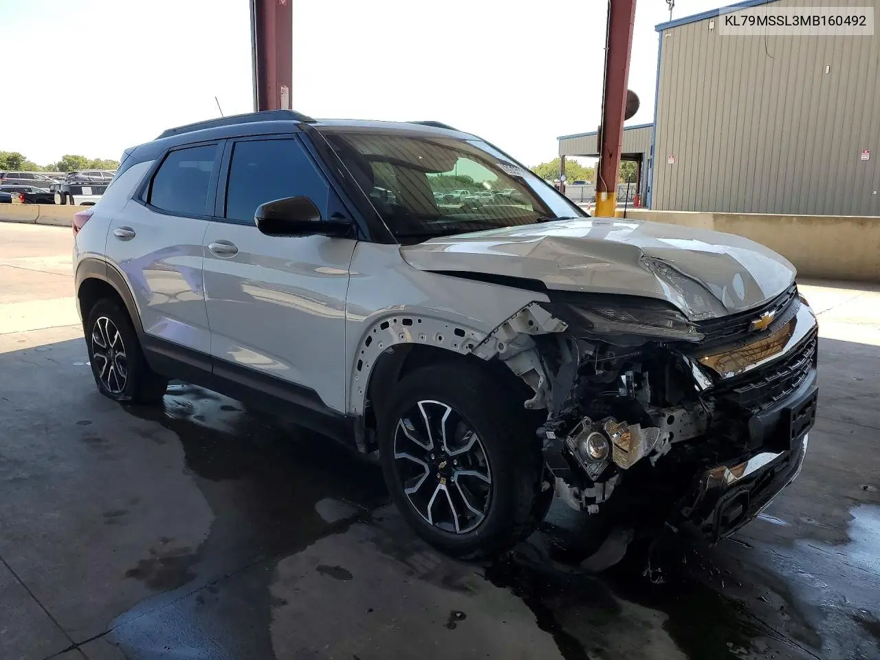 2021 CHEVROLET TRAILBLAZER VIN KL79MSSL3MB160492 — фото 4