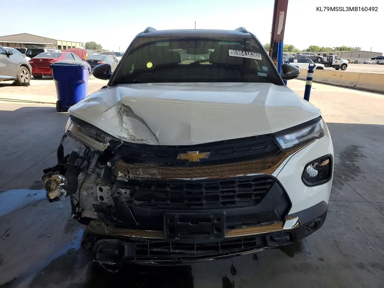 2021 CHEVROLET TRAILBLAZER VIN KL79MSSL3MB160492 — фото 5