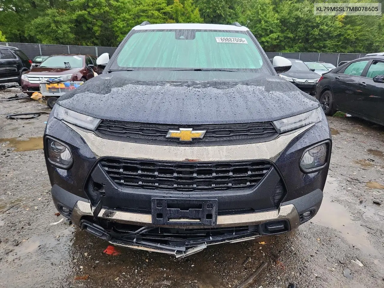 2021 CHEVROLET TRAILBLAZER VIN KL79MSSL7MB078605 — фото 5