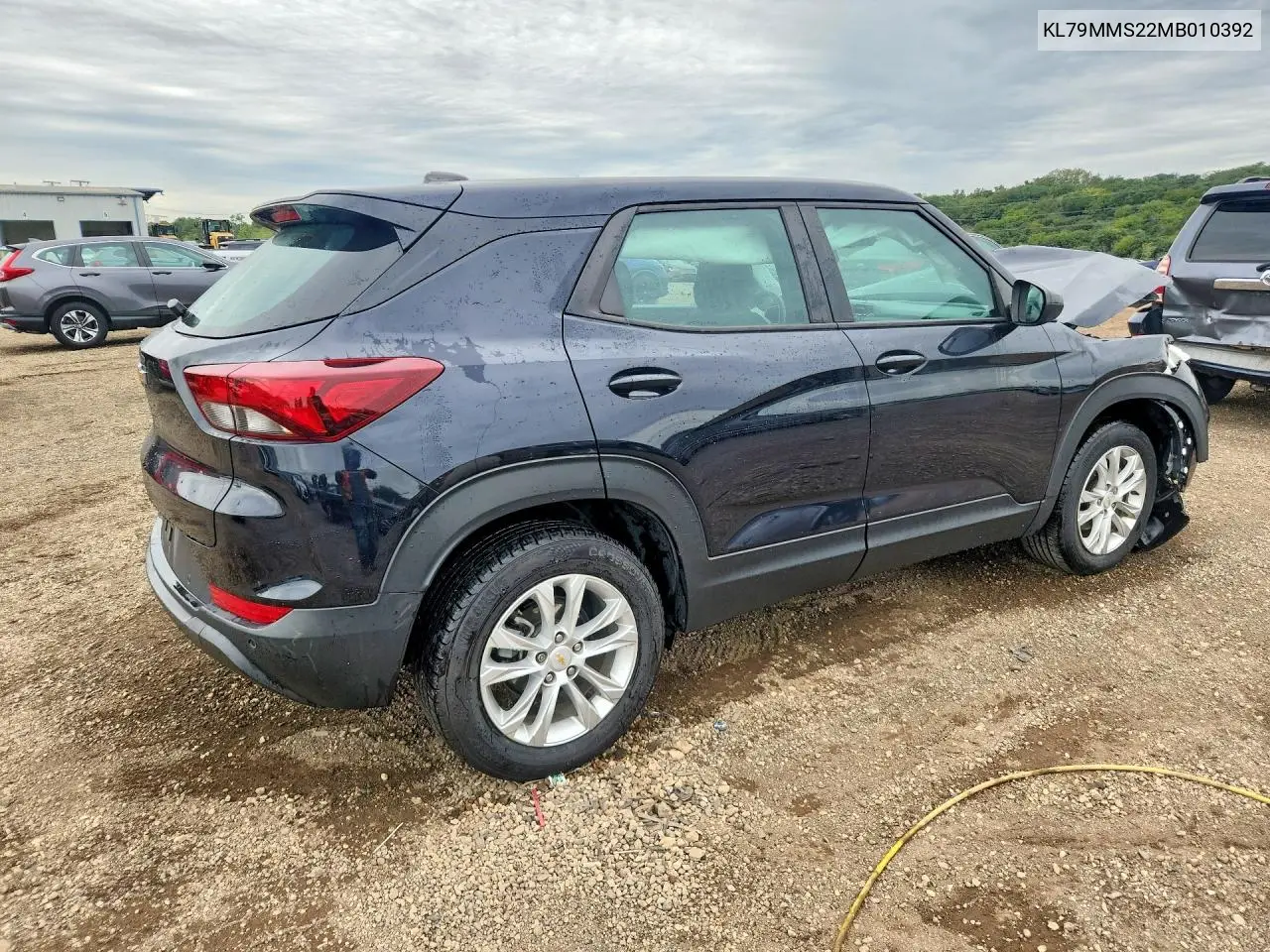 2021 CHEVROLET TRAILBLAZER VIN KL79MMS22MB010392 — фото 3