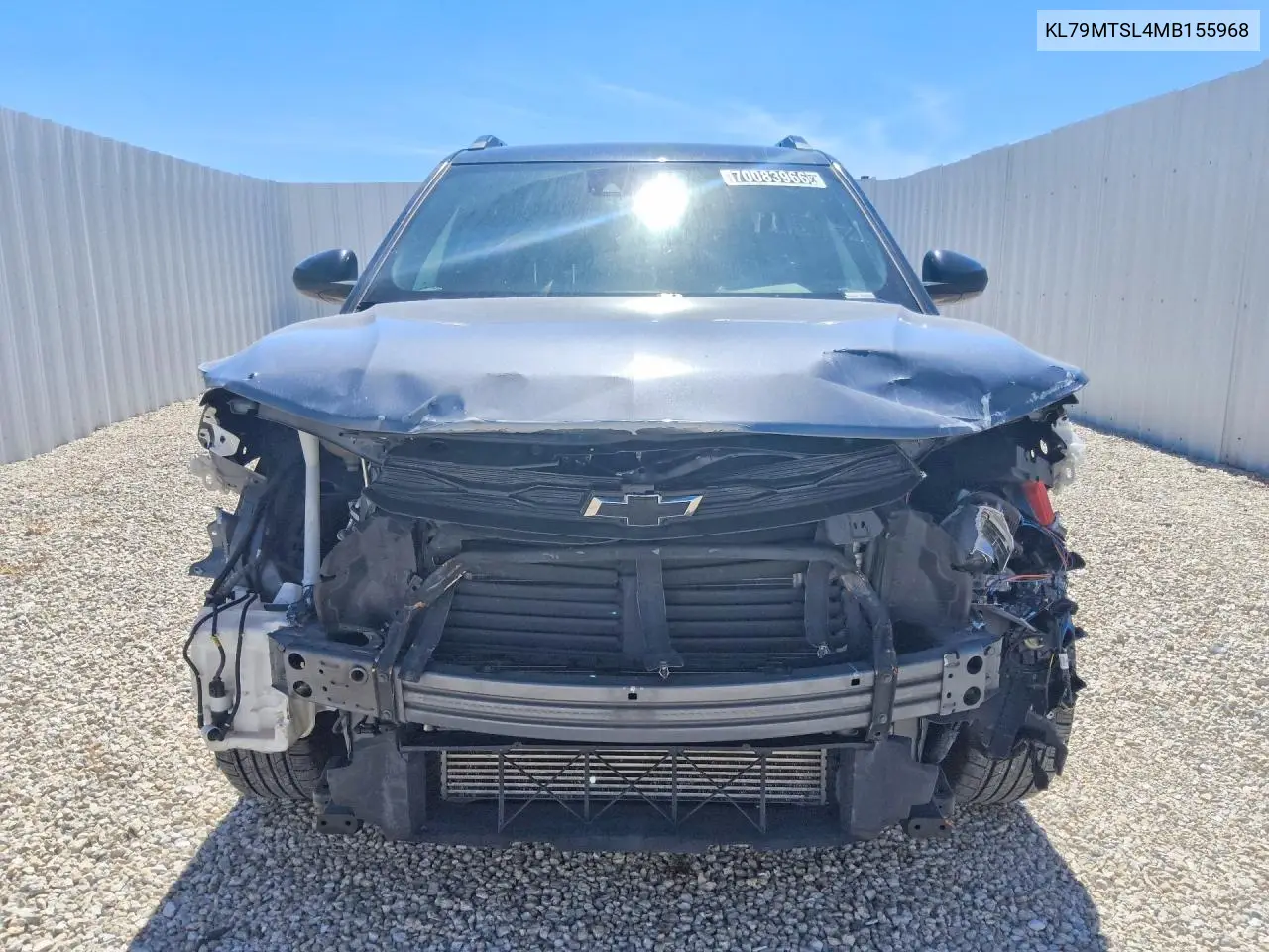 2021 CHEVROLET TRAILBLAZER VIN KL79MTSL4MB155968 — фото 5
