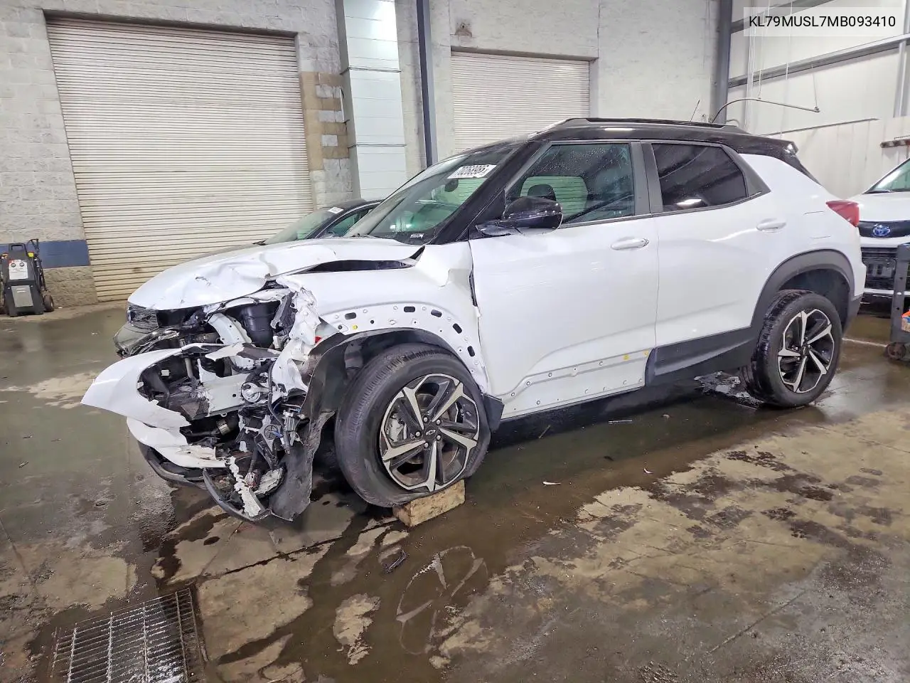 CHEVROLET TRAILBLAZER 2021, VIN KL79MUSL7MB093410
