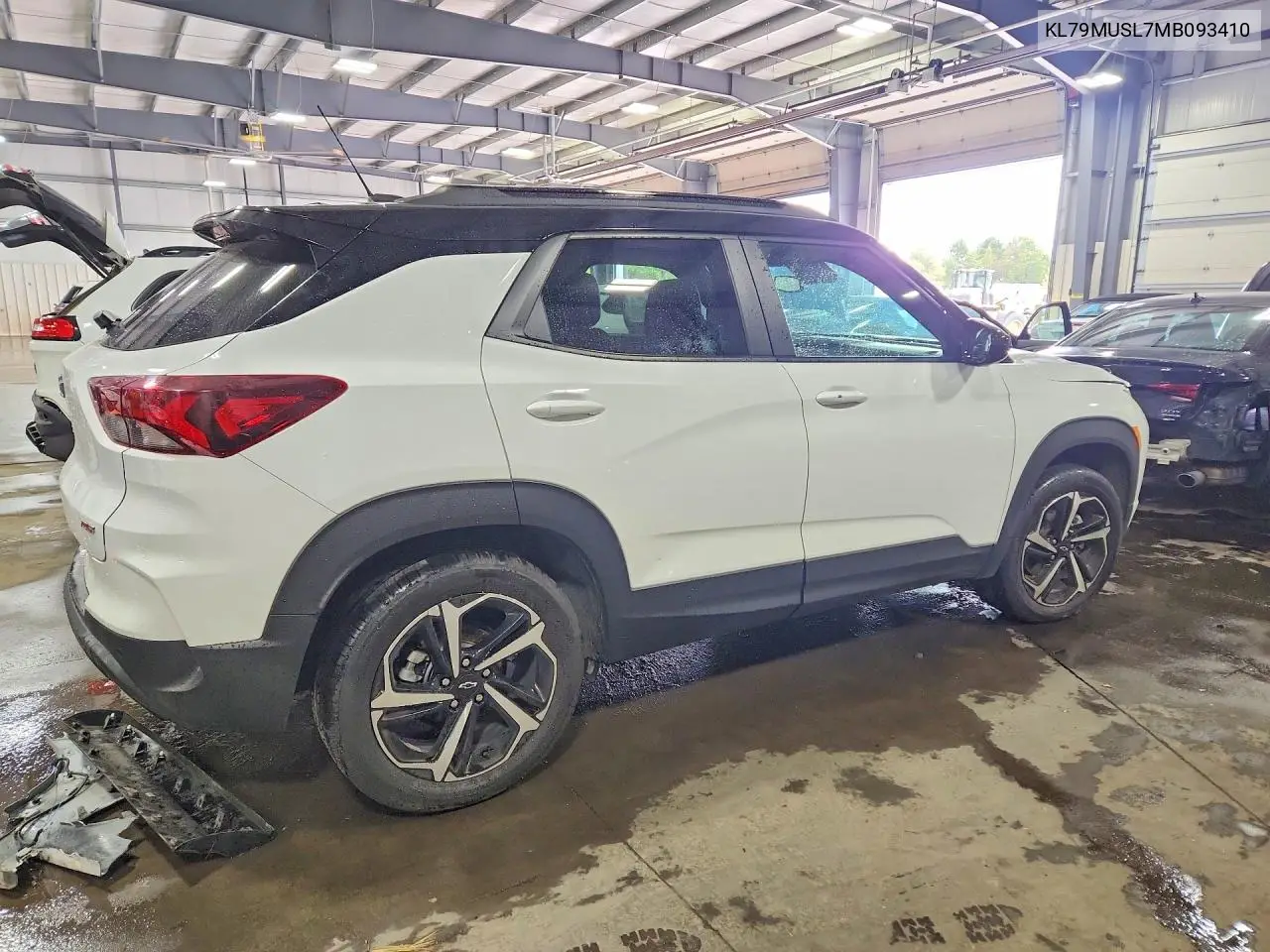 2021 CHEVROLET TRAILBLAZER VIN KL79MUSL7MB093410 — фото 3