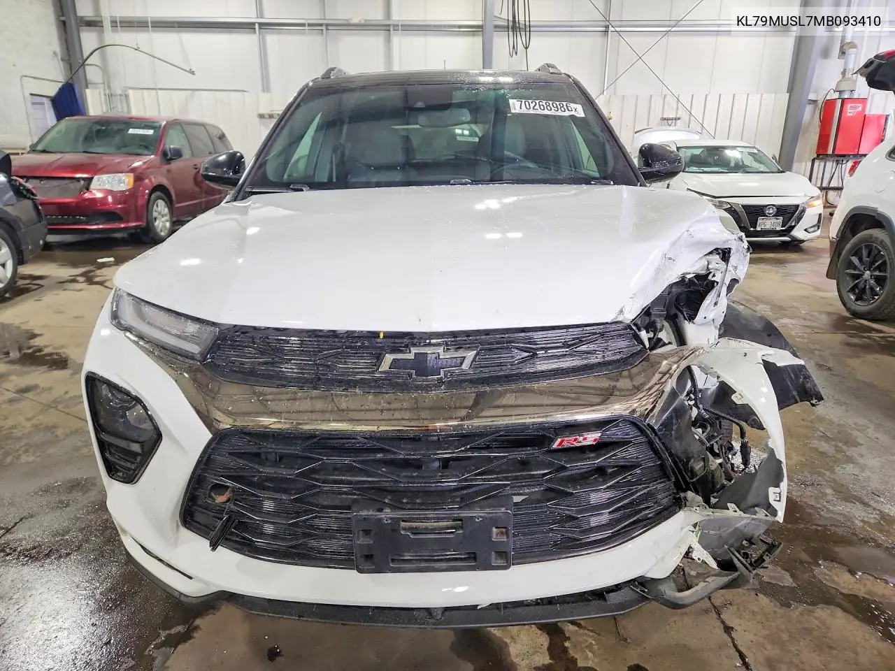 2021 CHEVROLET TRAILBLAZER VIN KL79MUSL7MB093410 — фото 5