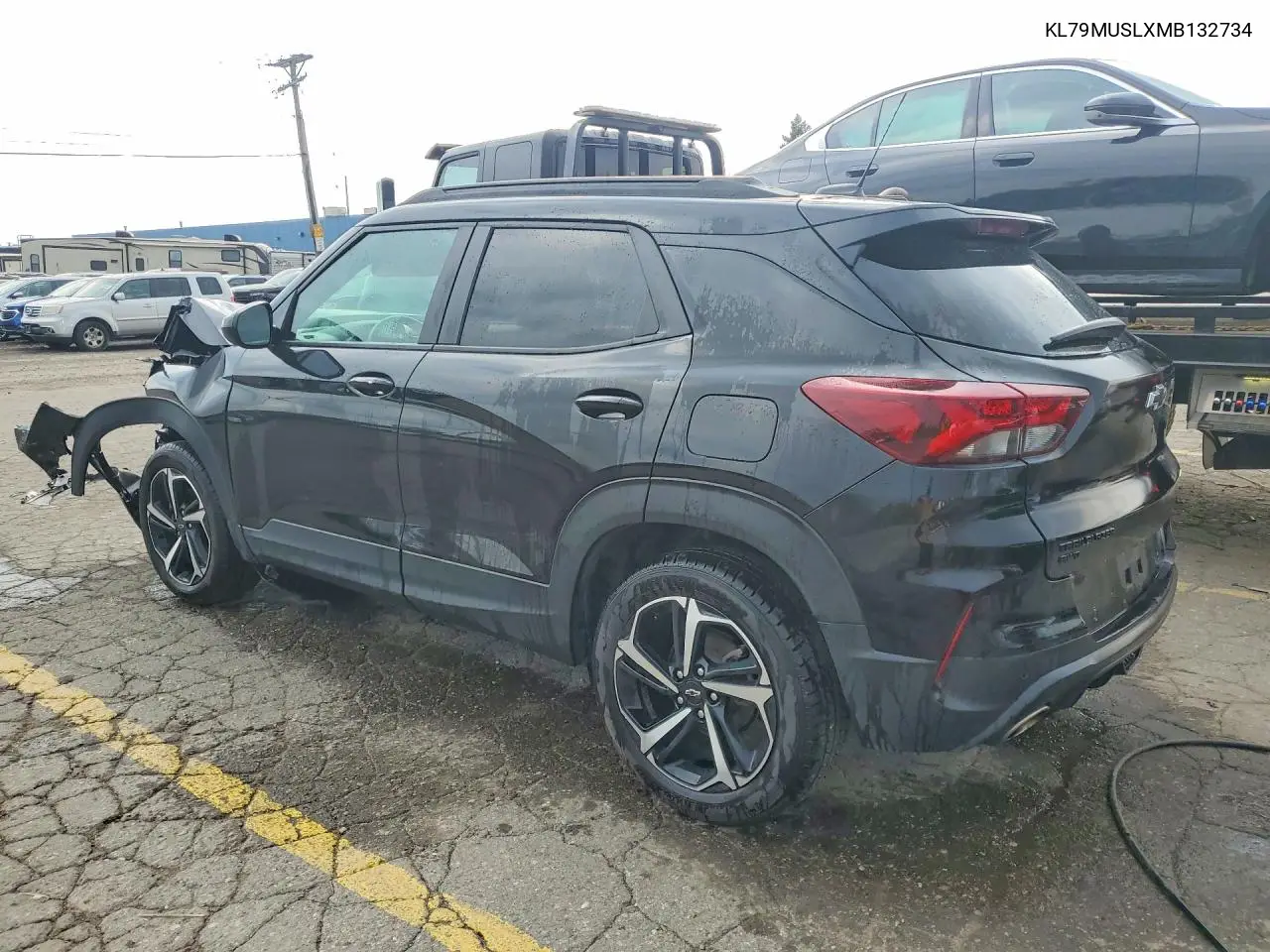 2021 CHEVROLET TRAILBLAZER VIN KL79MUSLXMB132734 — фото 2