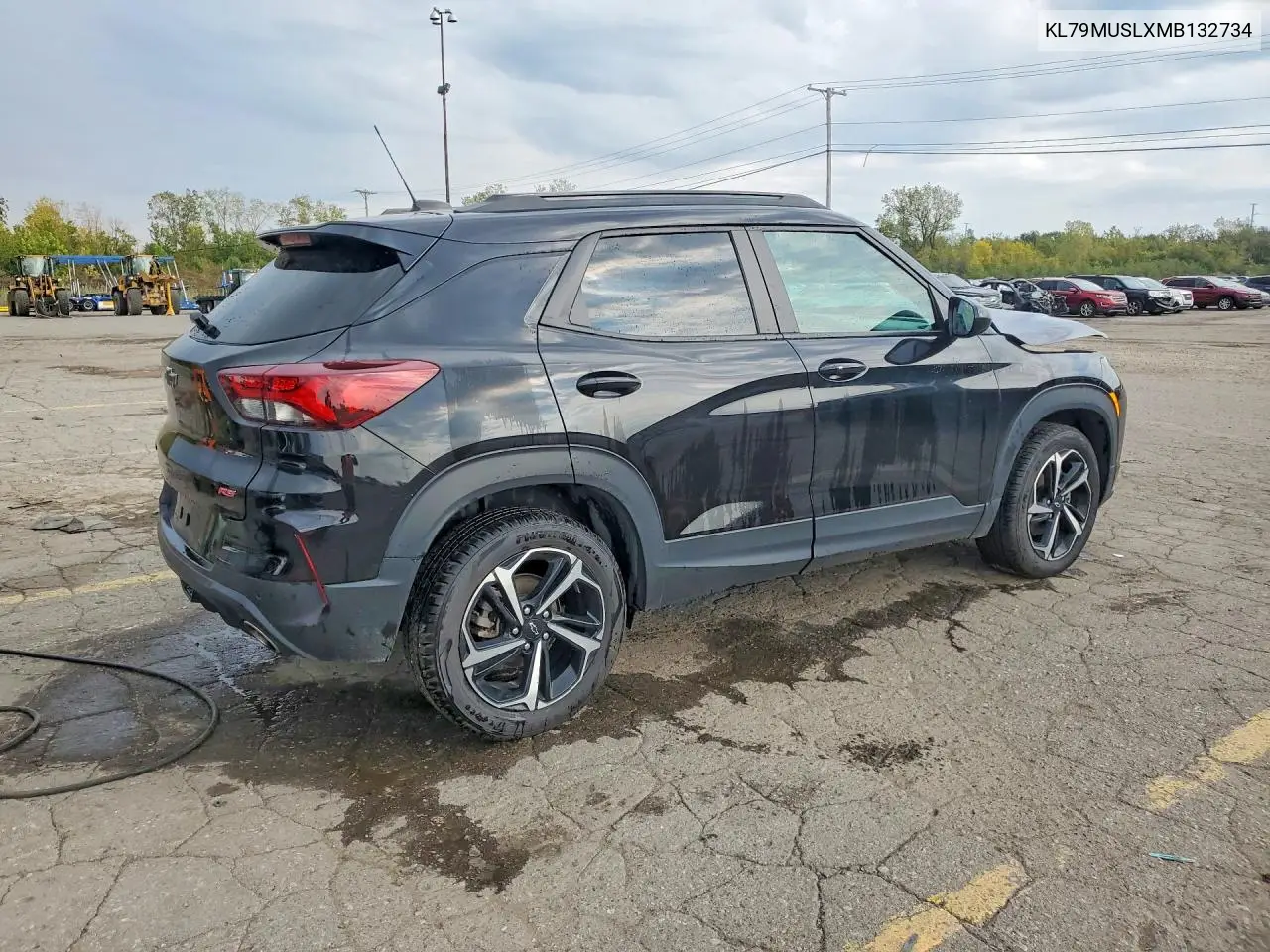2021 CHEVROLET TRAILBLAZER VIN KL79MUSLXMB132734 — фото 3