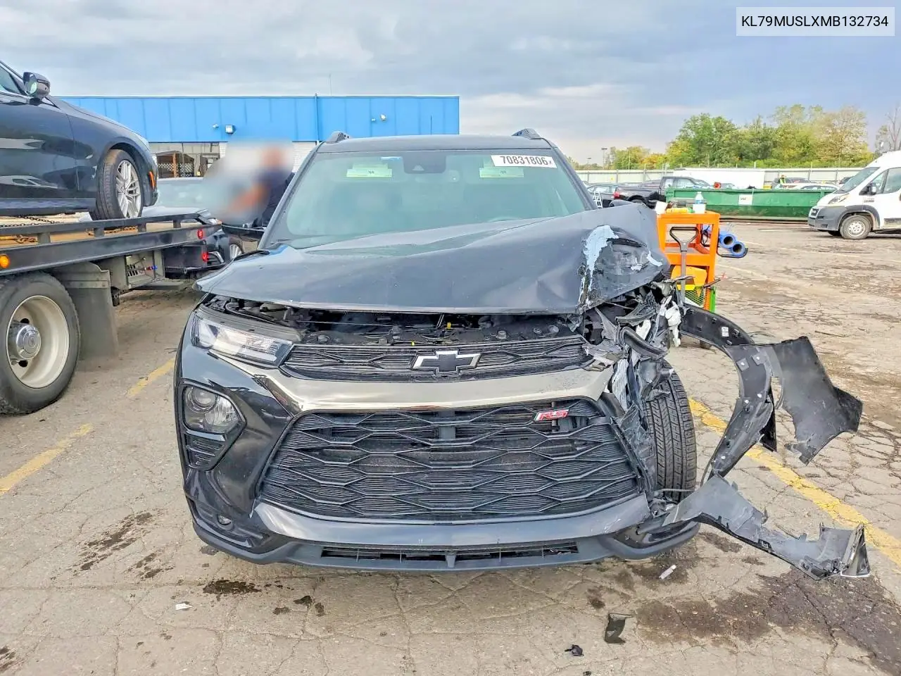 2021 CHEVROLET TRAILBLAZER VIN KL79MUSLXMB132734 — фото 5