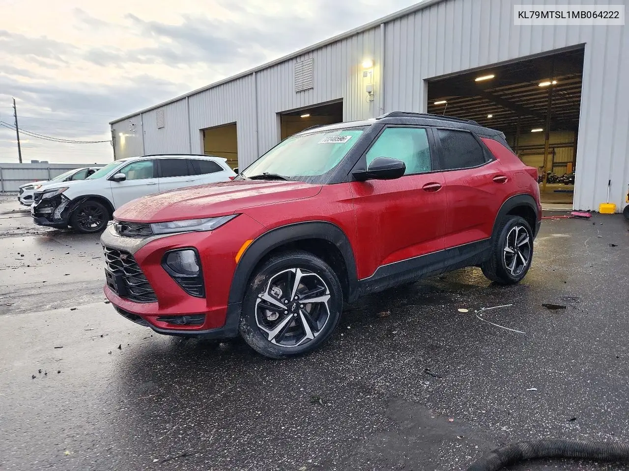 CHEVROLET TRAILBLAZER 2021, VIN KL79MTSL1MB064222