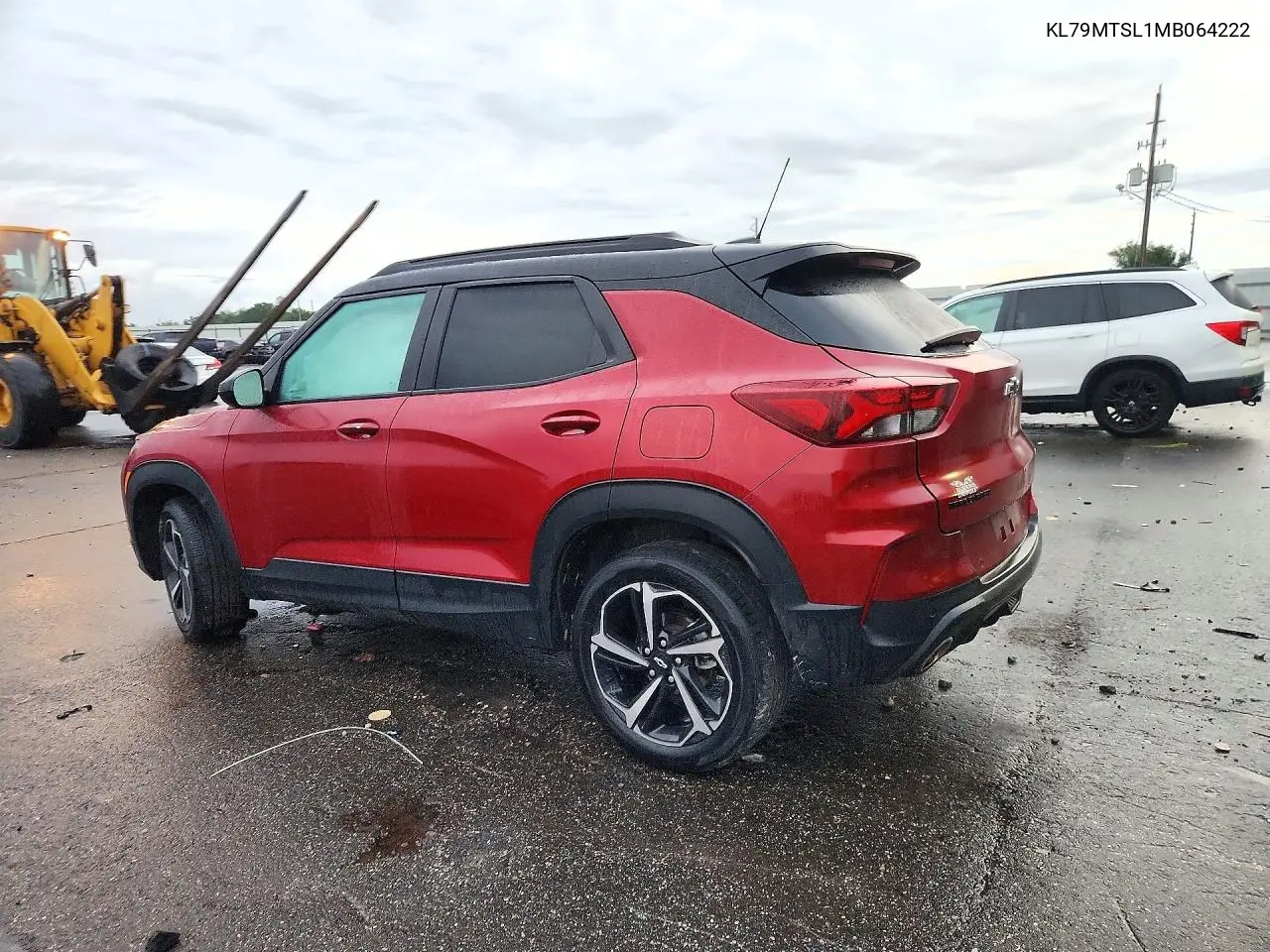 2021 CHEVROLET TRAILBLAZER VIN KL79MTSL1MB064222 — фото 2