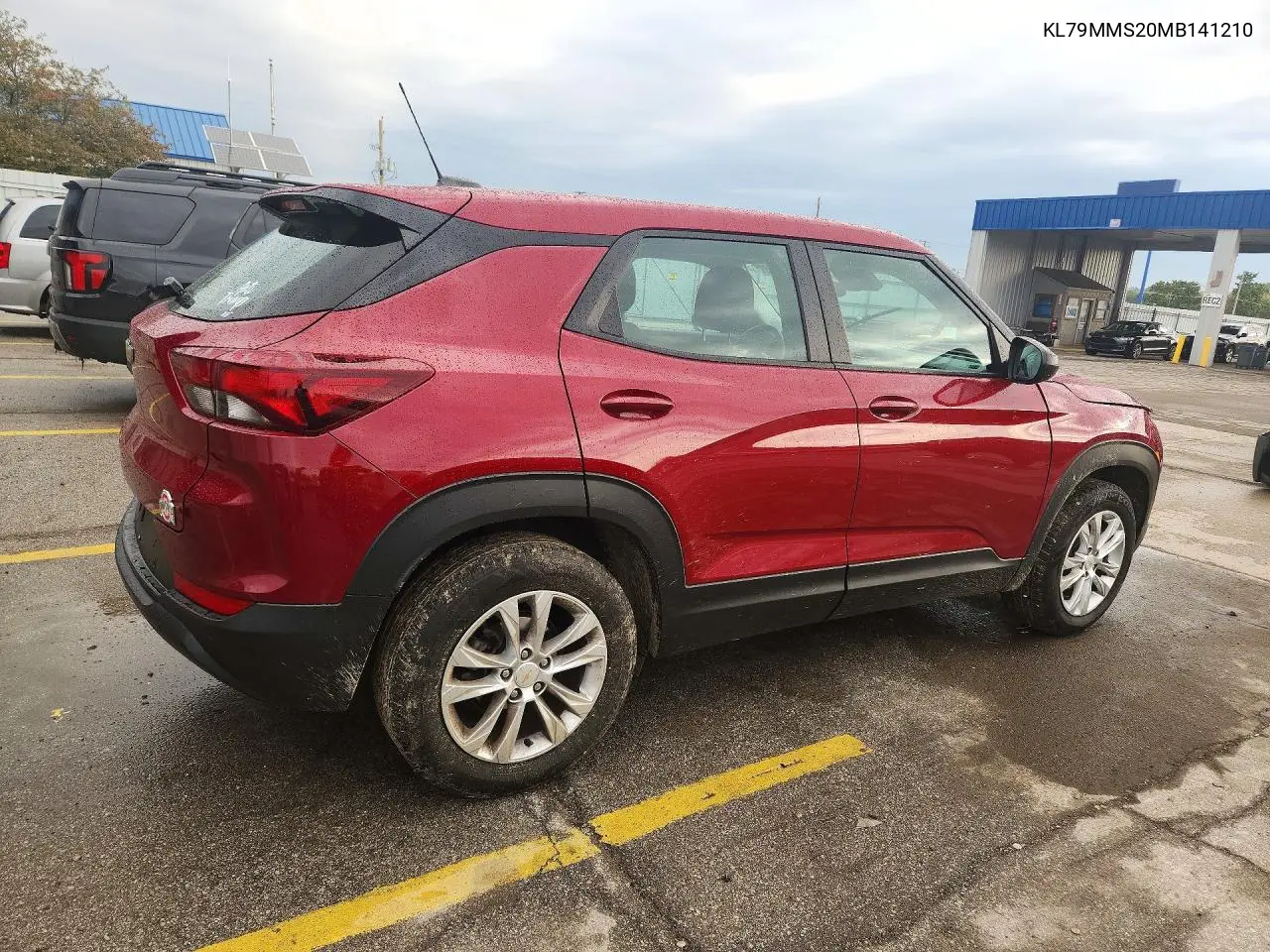 2021 CHEVROLET TRAILBLAZER VIN KL79MMS20MB141210 — фото 3