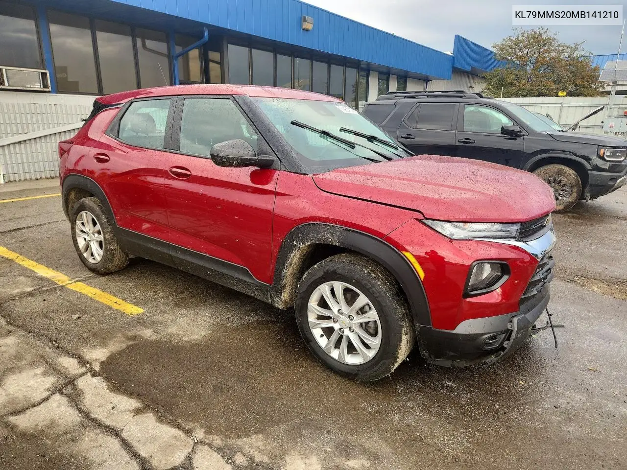 2021 CHEVROLET TRAILBLAZER VIN KL79MMS20MB141210 — фото 4