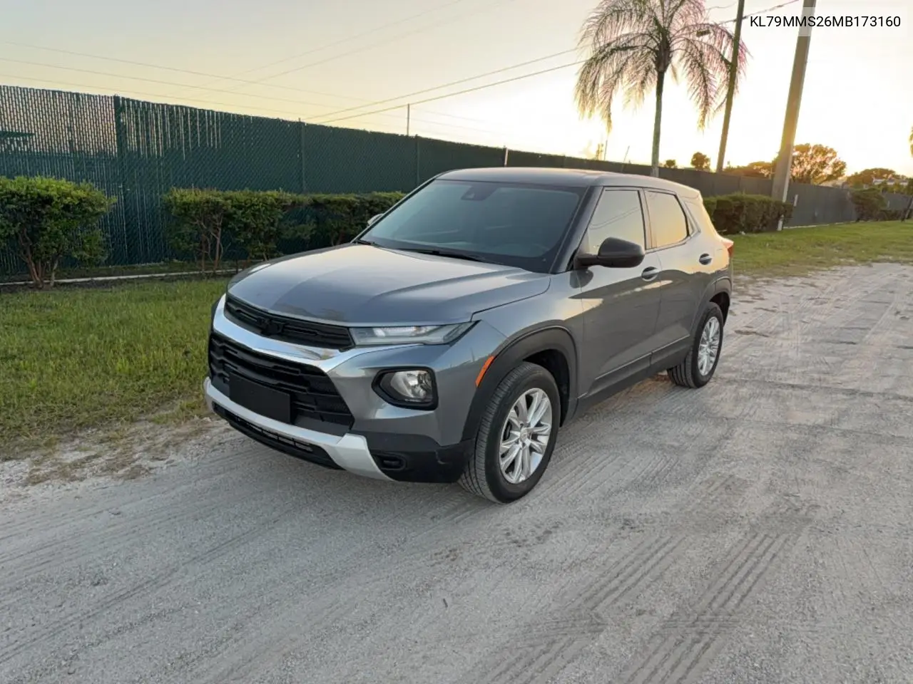 2021 CHEVROLET TRAILBLAZER VIN KL79MMS26MB173160 — фото 2