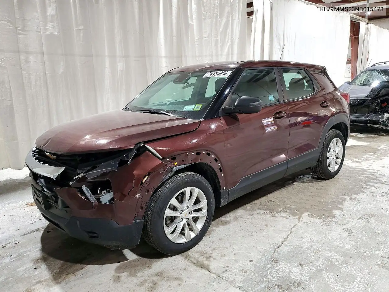CHEVROLET TRAILBLAZER 2022, VIN KL79MMS23NB015473