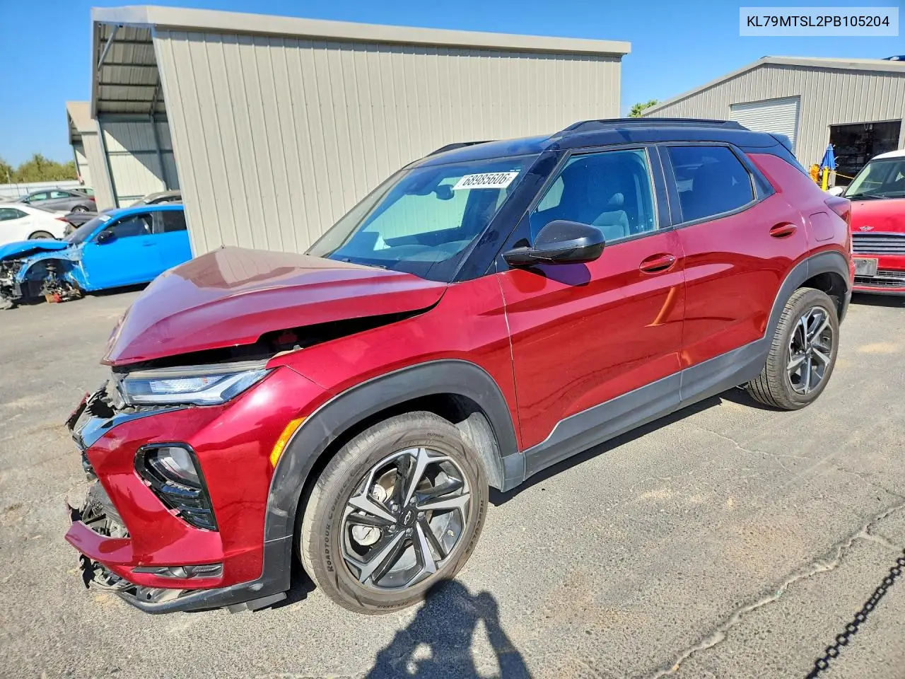CHEVROLET TRAILBLAZER 2023, VIN KL79MTSL2PB105204