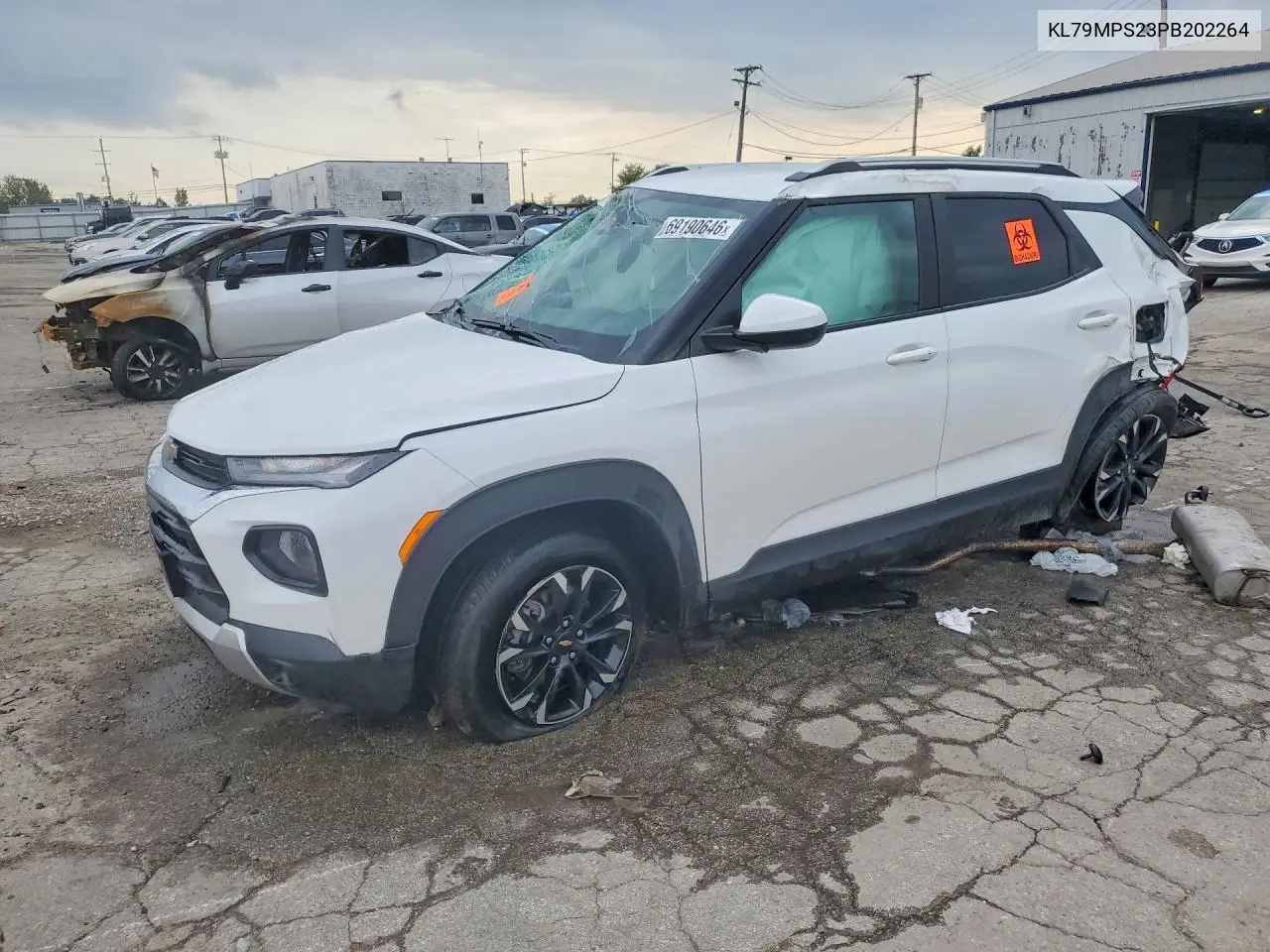 CHEVROLET TRAILBLAZER 2023, VIN KL79MPS23PB202264