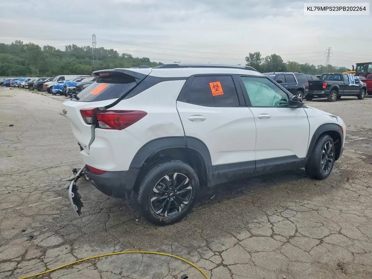 2023 CHEVROLET TRAILBLAZER VIN KL79MPS23PB202264 — фото 3