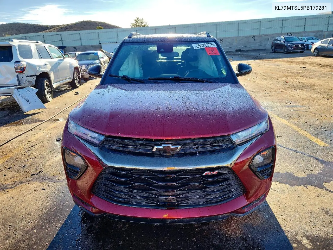 2023 CHEVROLET TRAILBLAZER VIN KL79MTSL5PB179281 — фото 5