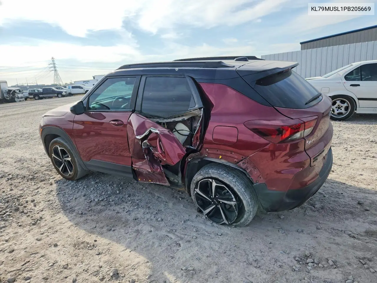 2023 CHEVROLET TRAILBLAZER VIN KL79MUSL1PB205669 — фото 2