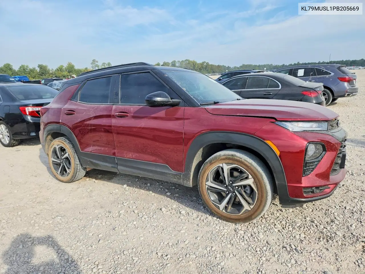 2023 CHEVROLET TRAILBLAZER VIN KL79MUSL1PB205669 — фото 4