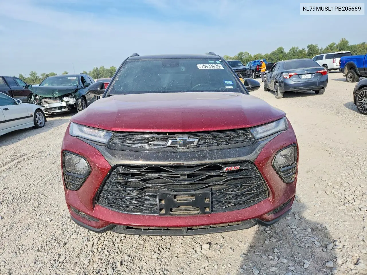 2023 CHEVROLET TRAILBLAZER VIN KL79MUSL1PB205669 — фото 5