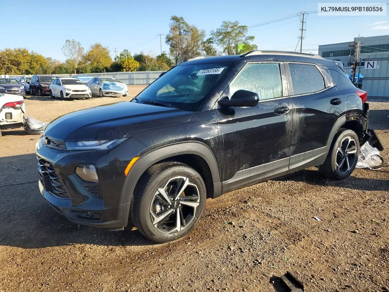 CHEVROLET TRAILBLAZER 2023, VIN KL79MUSL9PB180536