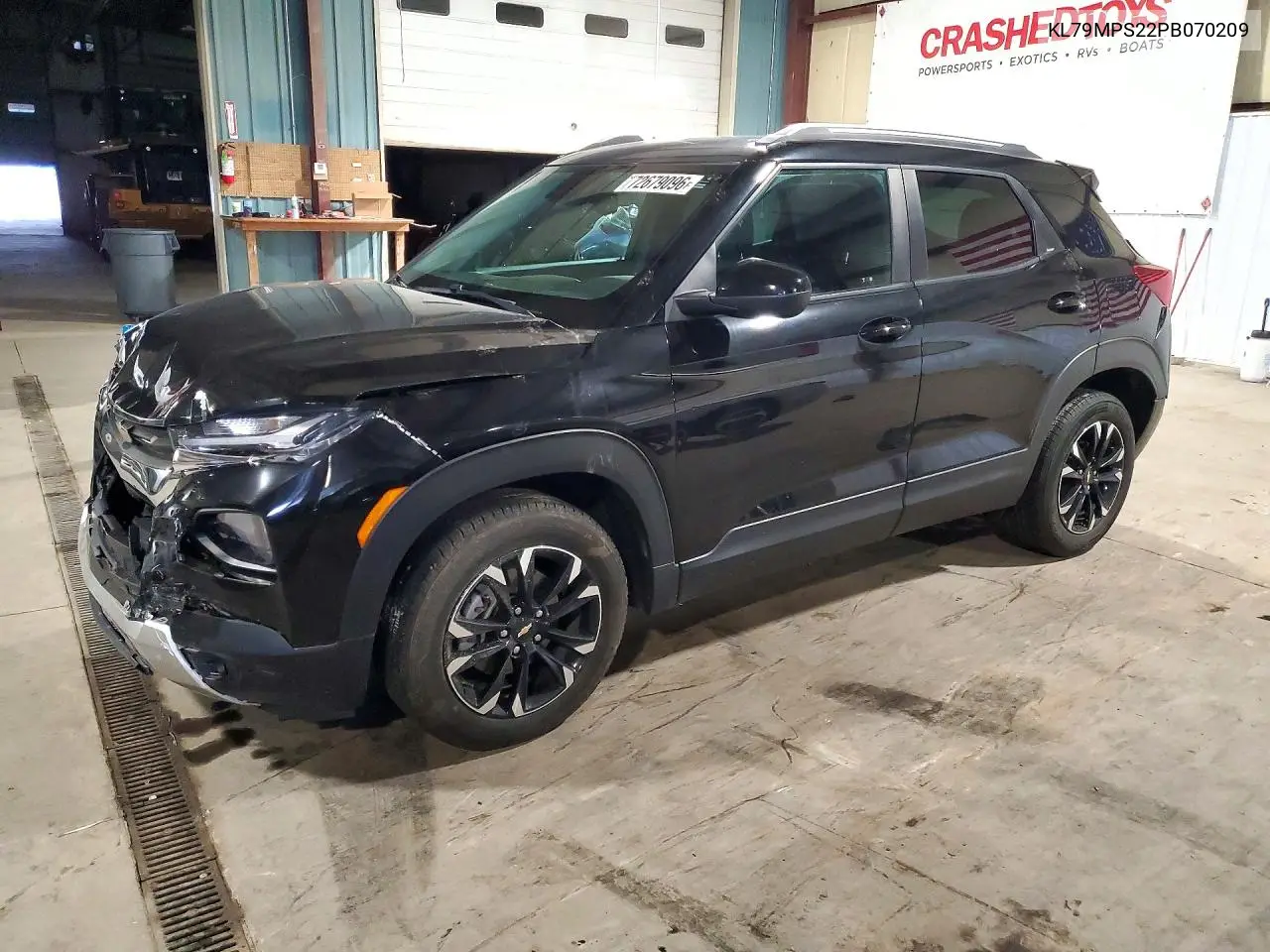 CHEVROLET TRAILBLAZER 2023, VIN KL79MPS22PB070209