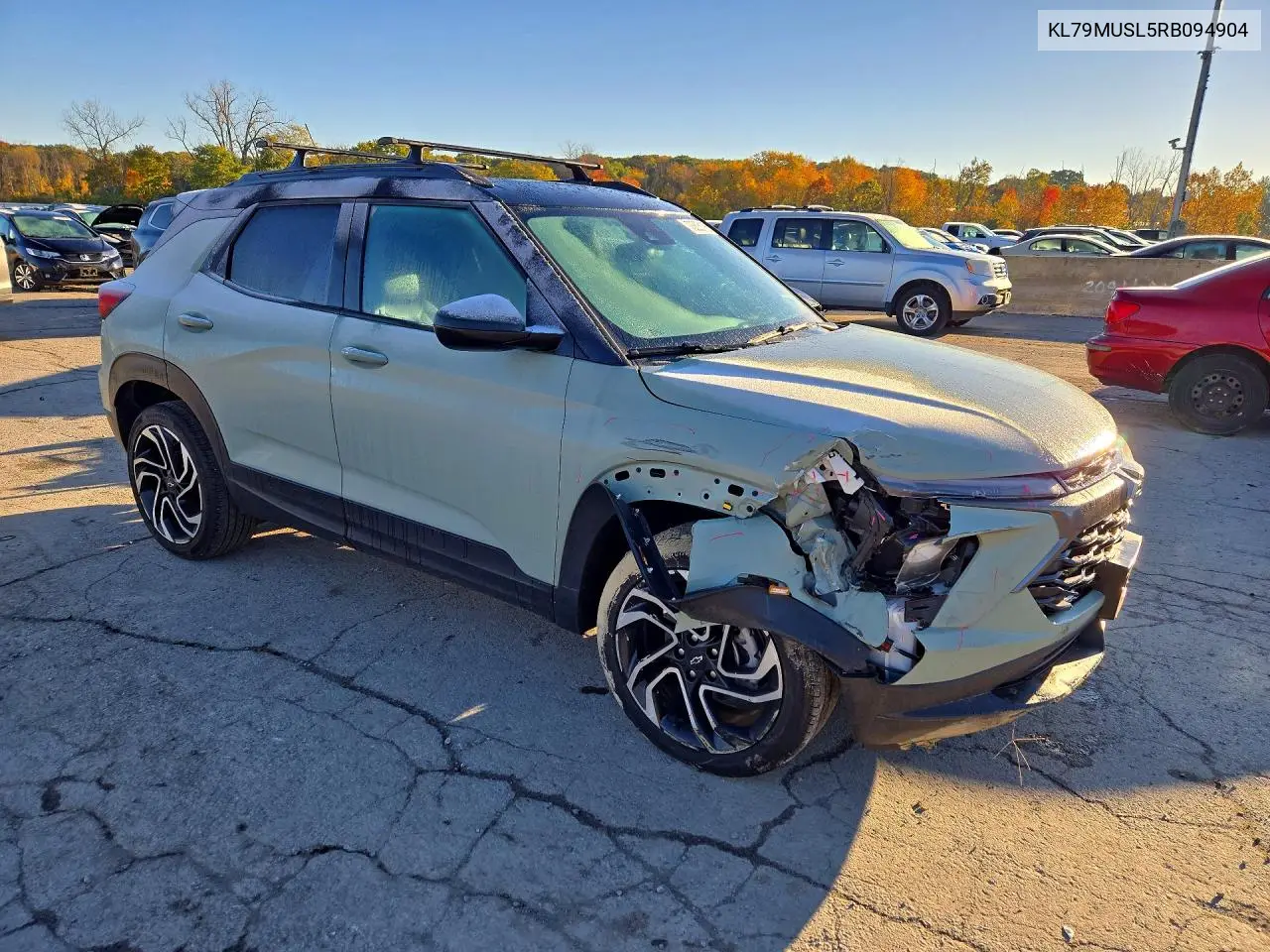 2024 CHEVROLET TRAILBLAZER VIN KL79MUSL5RB094904 — фото 4