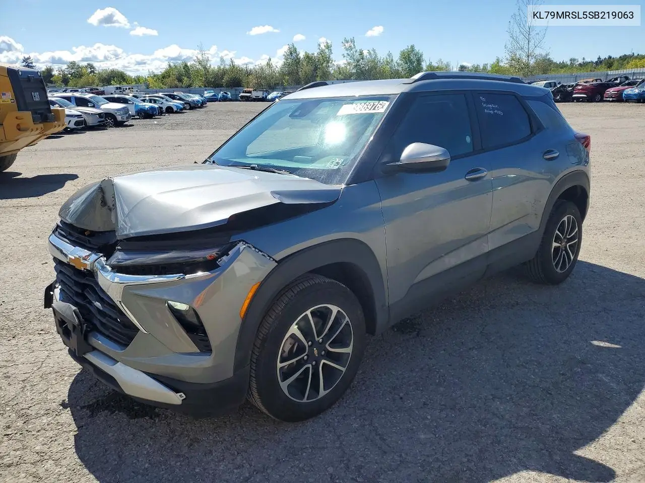 CHEVROLET TRAILBLAZER 2025, VIN KL79MRSL5SB219063