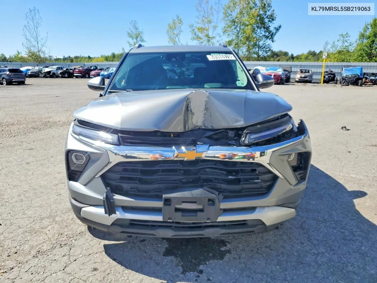2025 CHEVROLET TRAILBLAZER VIN KL79MRSL5SB219063 — фото 5