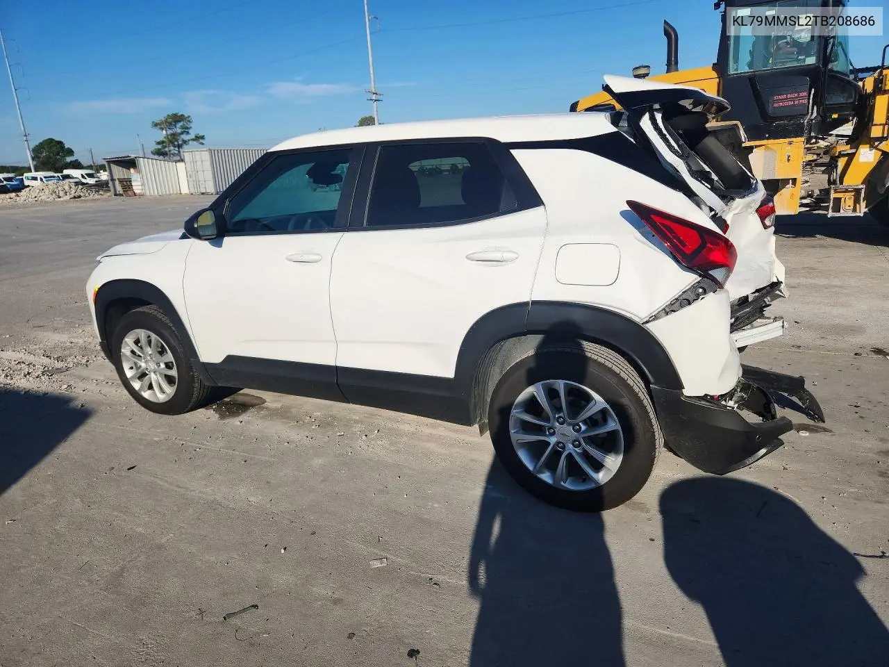 2026 CHEVROLET TRAILBLAZER VIN KL79MMSL2TB208686 — фото 2
