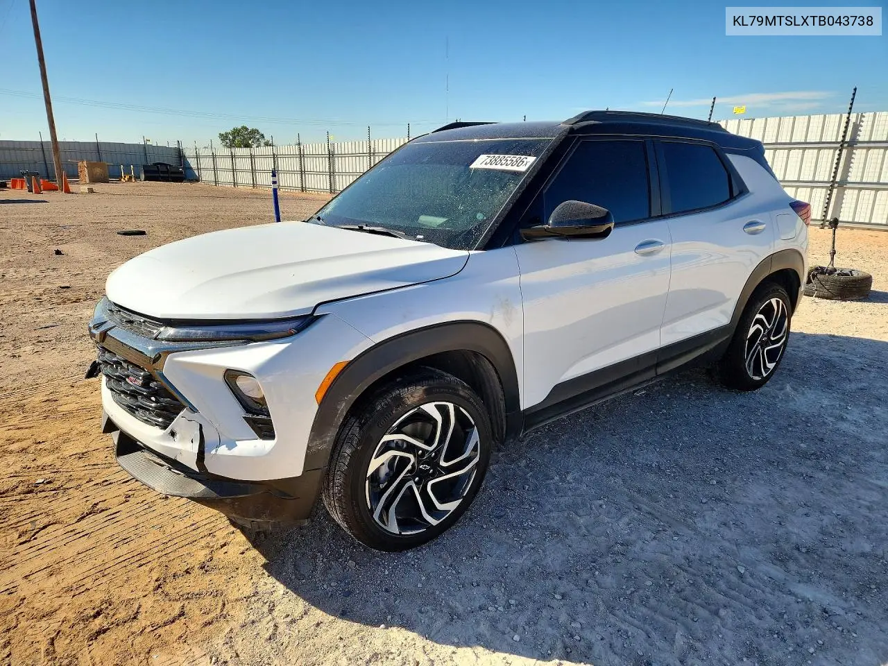 CHEVROLET TRAILBLAZER 2026, VIN KL79MTSLXTB043738
