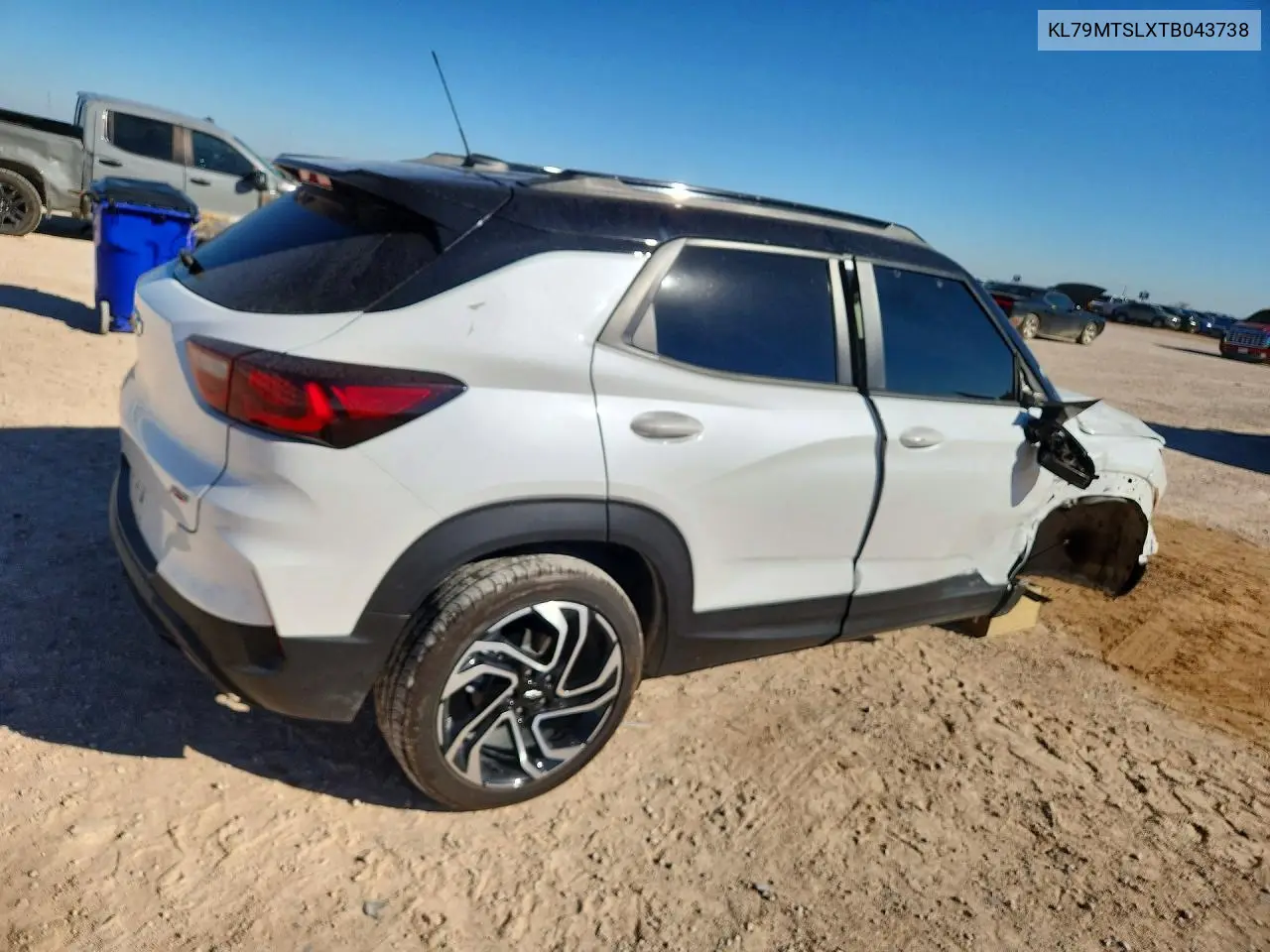 2026 CHEVROLET TRAILBLAZER VIN KL79MTSLXTB043738 — фото 3