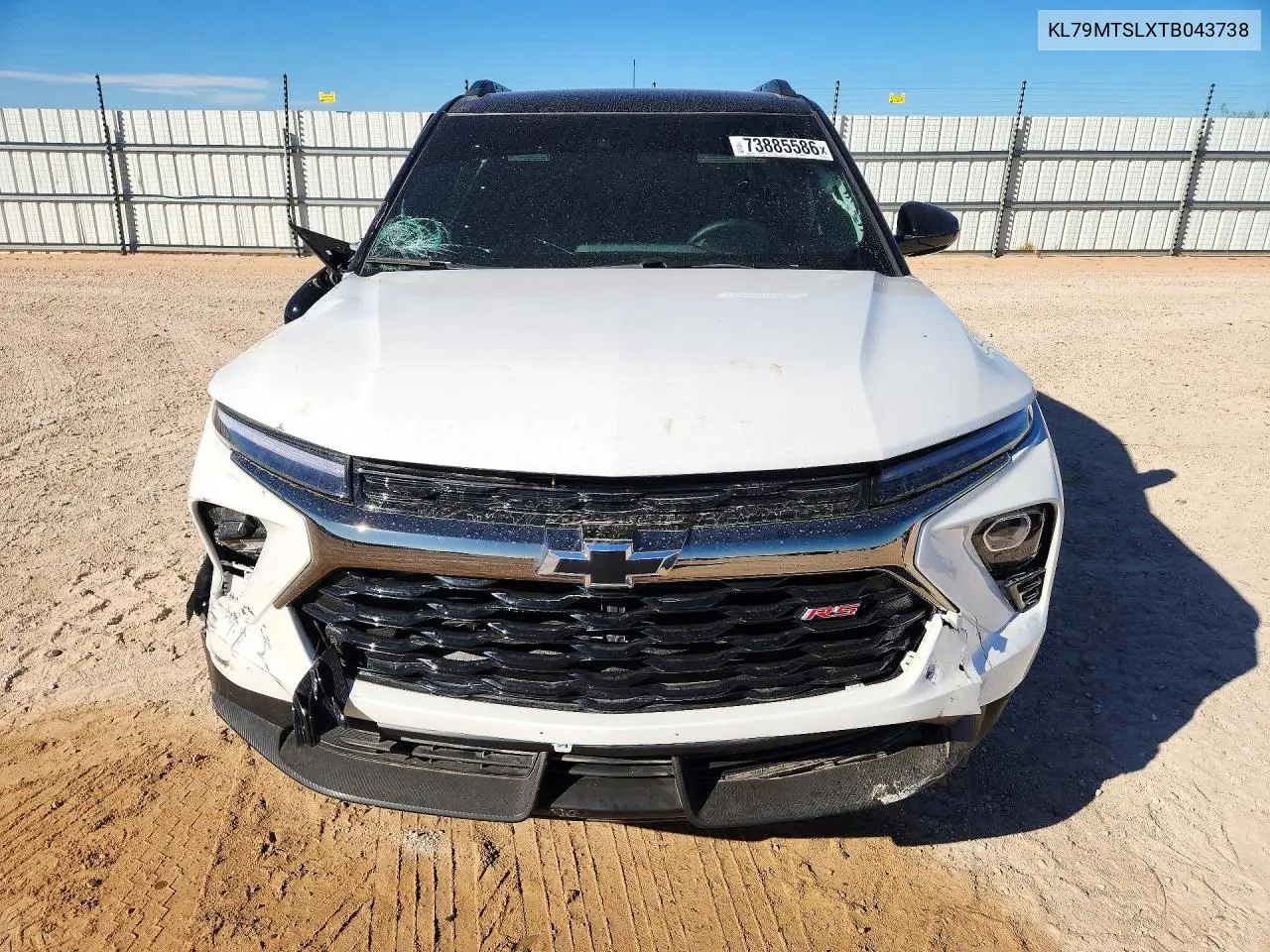 2026 CHEVROLET TRAILBLAZER VIN KL79MTSLXTB043738 — фото 5