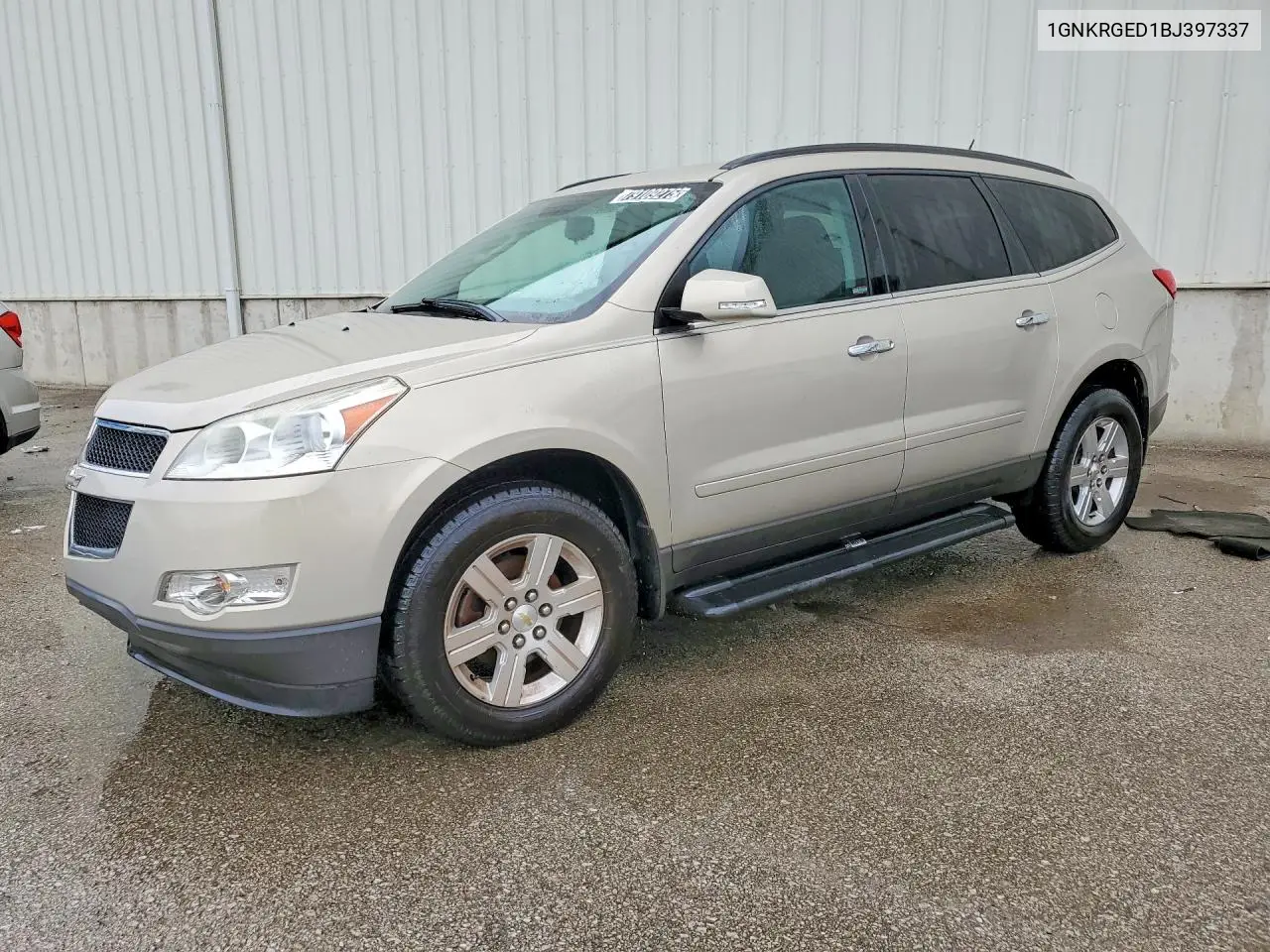 CHEVROLET TRAVERSE 2011, VIN 1GNKRGED1BJ397337