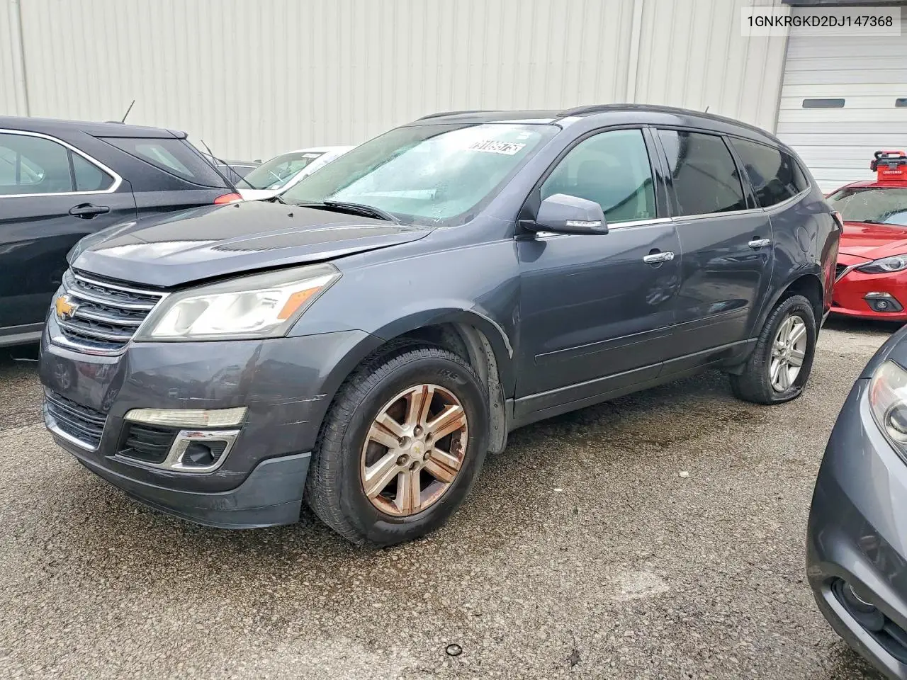 CHEVROLET TRAVERSE 2013, VIN 1GNKRGKD2DJ147368