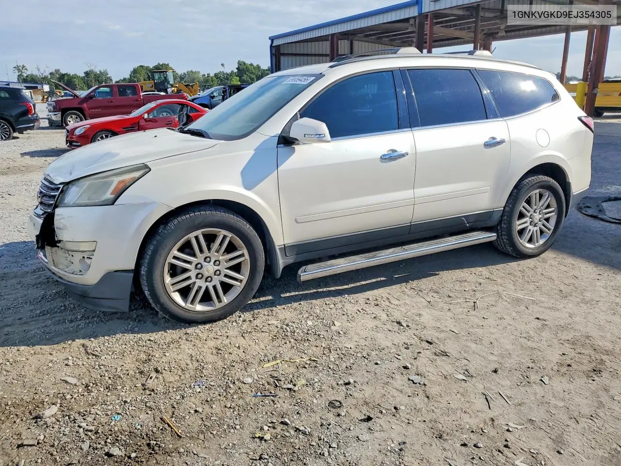 CHEVROLET TRAVERSE 2014, VIN 1GNKVGKD9EJ354305