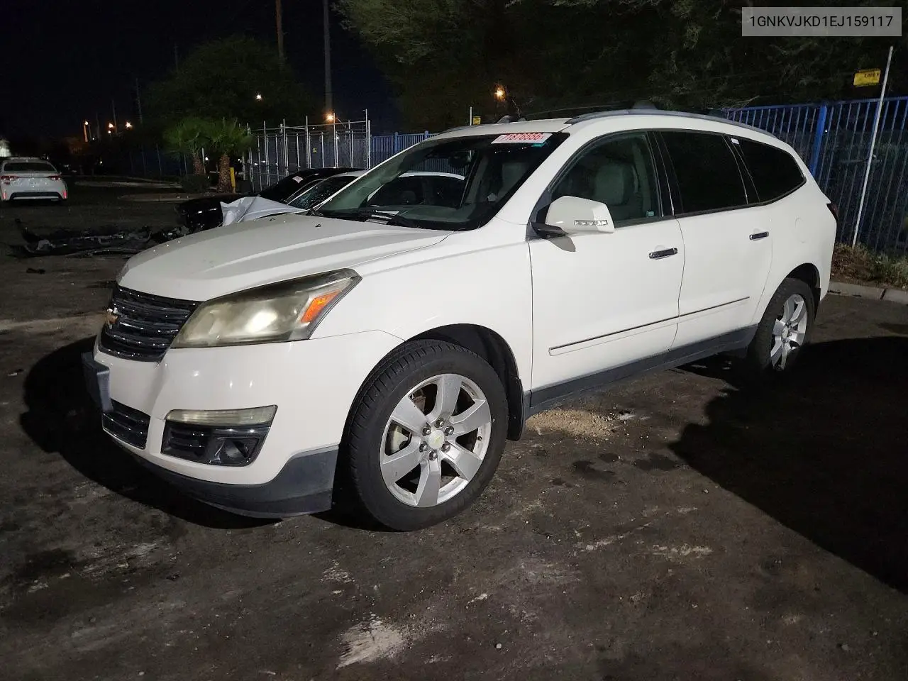 CHEVROLET TRAVERSE 2014, VIN 1GNKVJKD1EJ159117