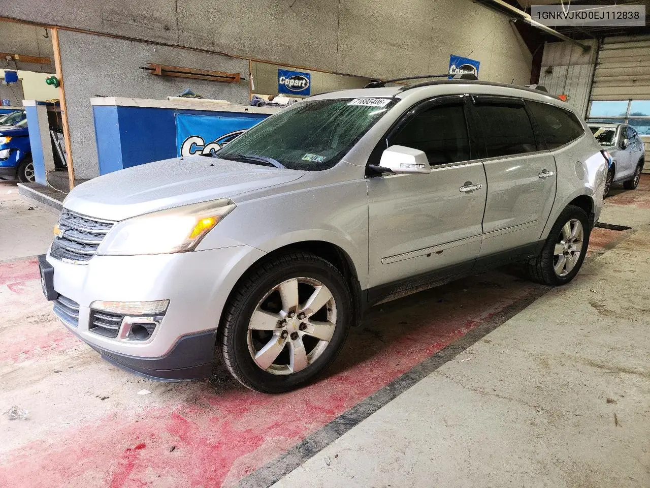 CHEVROLET TRAVERSE 2014, VIN 1GNKVJKD0EJ112838